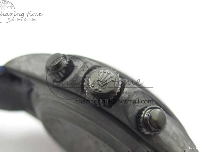 MiroTime 0406 Daytona DIW Carbon OMF Best Edition Blue Paint Dial on Deep Blue Nylon Strap A Tailored 2842